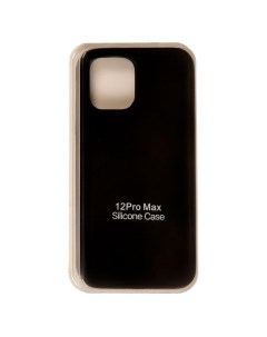 Чехол Soft Touch для Apple iPhone 12 Pro Max Черный Rocknparts