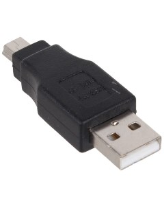 Переходник 3C USBAM MINI USB5PM AD26 с USB A M на Mini USB M черный 3cott