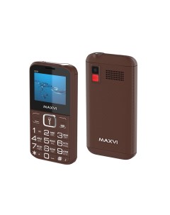 Мобильный телефон B200 Brown Maxvi