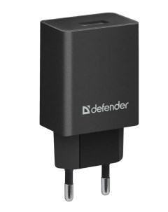 Сетевое зарядное устройство EPA 10 1 USB 2 1 А чёрное Defender