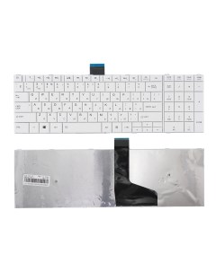 Клавиатура для ноутбука Toshiba C55 C55D C55D A белая Azerty
