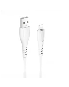Дата кабель K22i USB Lightning 8 pin TPE 2 4A 1м White More choice