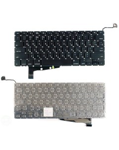 Клавиатура для ноутбука MacBook A1286 без SD плоский ENTER Оем