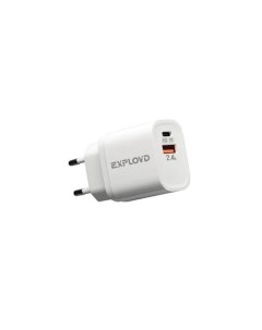 Сетевое зарядное устройство EX Z 1128 USB USB C 3 А 20 Вт быстрая зарядка Exployd