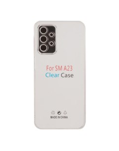 Чехол Clear Case для Samsung Galaxy A23 прозрачный силикон техпак Rocknparts