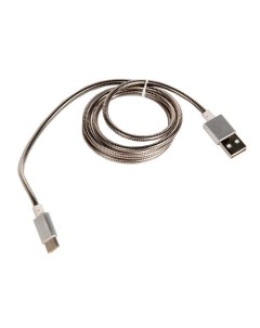 Кабель USB K31a для Type C 2 1А длина 1 0м серый More choice