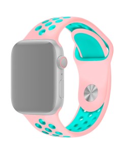 Ремешок для смарт часов Silicone для Apple Watch 1 2 3 4 5 42 44mm Pink Blue Innozone
