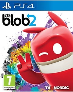 Игра De Blob 2 для PlayStation 4 Thq nordic