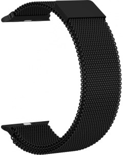 Ремешок Milanese Loop для Apple Watch Series 5 42 44 Черный Gsmin