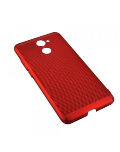 Пластиковая накладка Air Series для Huawei Y7 Prime Red Mofi