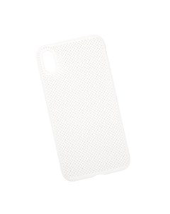 Чехол LP для iPhone Xs Max Silicone Dot Case белый Liberty project