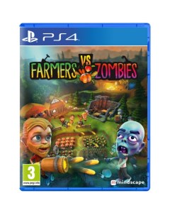 Игра Farmers vs Zombies русские субтитры PS4 Mindscape