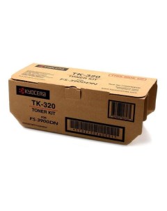 Картридж для лазерного принтера TK 320 черный оригинал Kyocera