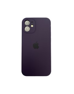 Чехол силиконовый для iPhone 12 mini с защитой камеры Maksud-aks