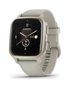Смарт часы Venu Sq 2 Music Edition золотистый серый Garmin