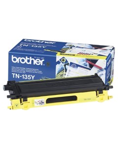 Картридж для лазерного принтера TN 135Y желтый оригинал Brother