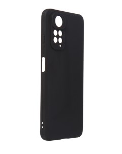 Чехол для Xiaomi Redmi Note 11s Case Silicone с защитой камеры Black УТ000031688 Ibox