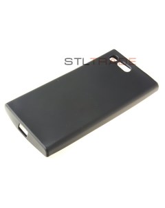 Силиконовый чехол Металлик для Sony X com черный Tpu case