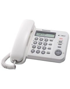 Проводной телефон KX TS2356 RUW белый Panasonic