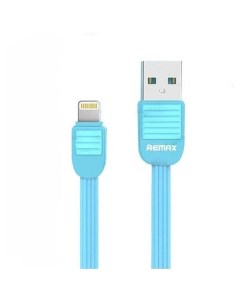 Дата кабель Puff RC 045i USB Lightning 8 pin 2 1A 1 м Blue Remax