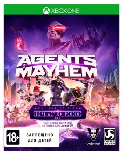 Игра Agents of Mayhem Day One Edition для Microsoft Xbox One Deep silver