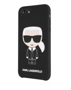 Чехол Liquid Iconic KLHCI8SLFKBK для iPhone 7 8 SE 2020 Black Karl lagerfeld