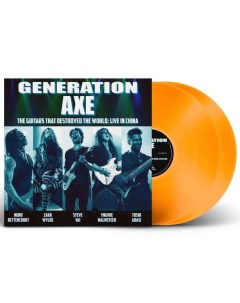 Generation Axe The Guitars That Destroyed The World Live In China Coloured Vinyl 2LP Ear music