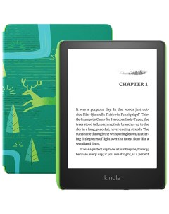Электронная книга Kindle PaperWhite 2021 8Gb Kids Forest Amazon