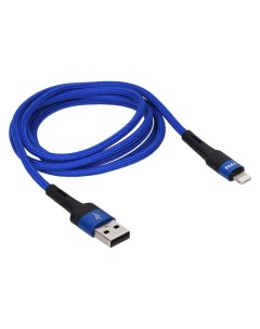 Кабель USB A Lightning Envy 1 2m нейлон blue Tfn