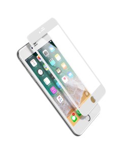 Защитное стекло All screen для iPhone 7 Plus 8 Plus White Baseus