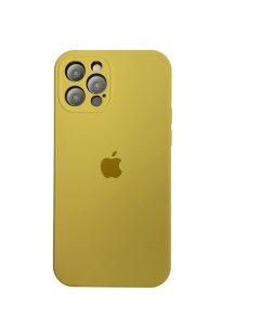 Чехол силиконовый для iPhone 12 Pro Max с защитой камеры Maksud-aks