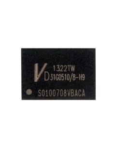 Оперативная память D31G0510 FBGA78 DDR3 1x128Gb 400MHz V-color