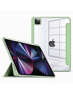 Чехол подставка Crystal для Apple iPad 10 2 iPad 7 iPad 8 iPad 9 зелёный Slimcase