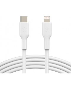 Кабель iPad Boost для iPod iPhone Charge USB C Lightning 1m CAA003bt1MWH White Belkin
