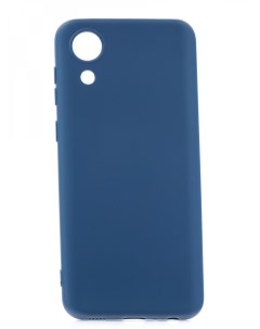 Противоударный чехол для Samsung Galaxy A03 Core Silicone Blue Derbi
