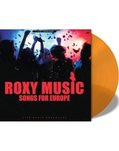 Roxy Music Songs For Europe Live Radio Broadcast Clear Vinyl LP Pearl hunters records