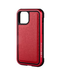 Чехол для iPhone 12 12 Pro Mars Leather красный K-doo