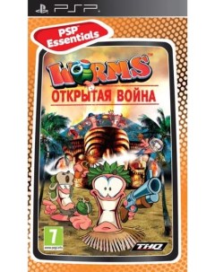 Игра Worms Червячки Открытая война Essentials PSP Медиа