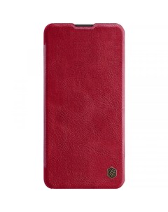 Кожаный чехол книжка Qin Series для Huawei P40 Красный Nillkin