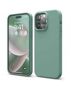 Чехол Soft silicone для iPhone 14 Pro Max Темно зеленый ES14SC67PRO MGR Elago