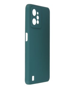 Чехол для Realme C35 Crystal Silicone Green УТ000031771 Ibox