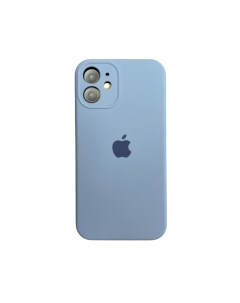 Чехол силиконовый для iPhone 12 mini с защитой камеры Maksud-aks