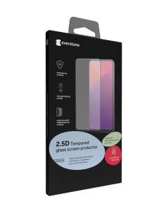 Защитное стекло для Samsung Galaxy A13 3D Full Glue черная рамка Everstone