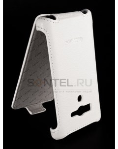 Чехол книжка Armor для Sony Xperia Acro S белый Armor case
