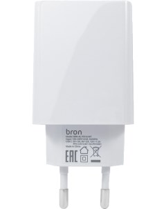 Сетевое зарядное устройство BRN AC PD18 Typе C белый Bron