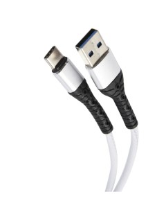 Кабель USB Type C белый 1 м Mobility