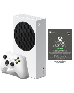 Игровая приставка Xbox Series S 512GB Xbox Game Pass Ultimate на 3 месяца Microsoft