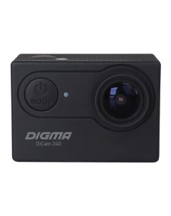Экшн камера DiCam 240 1080p WiFi черный dc240 Digma