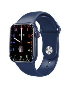 Умные часы MW27 Plus Беспроводная зарядка 44mm Синий Smart watch