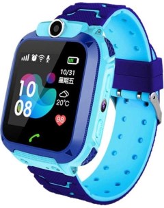 Детские смарт часы Smart Baby Watch Q12 Blue Blue Nobrand